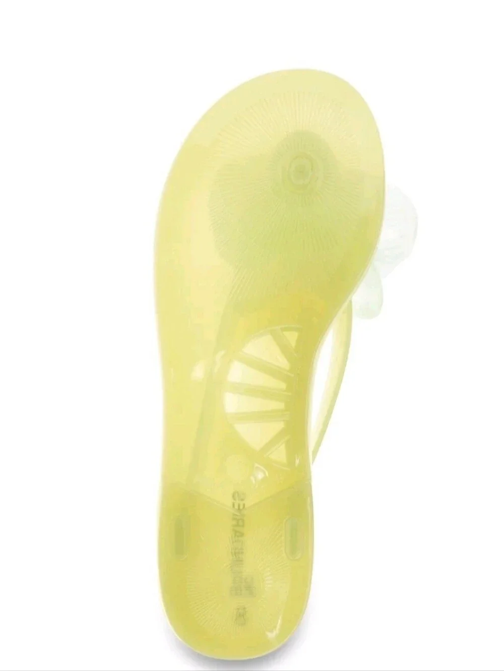 No Boundaries Flower Applique Jelly Sandal